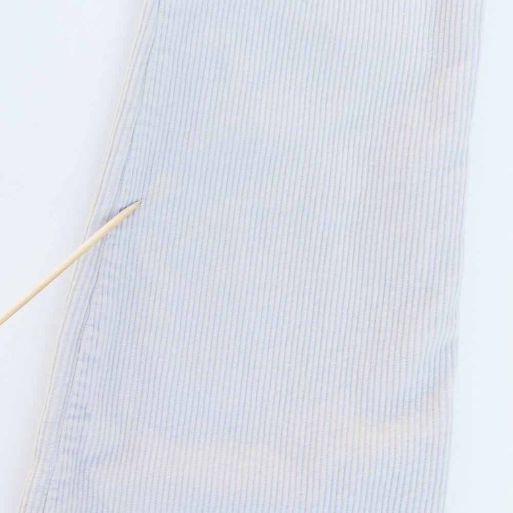 Y2K Cream Rib Corduroy Pants - Picture 8 of 8
